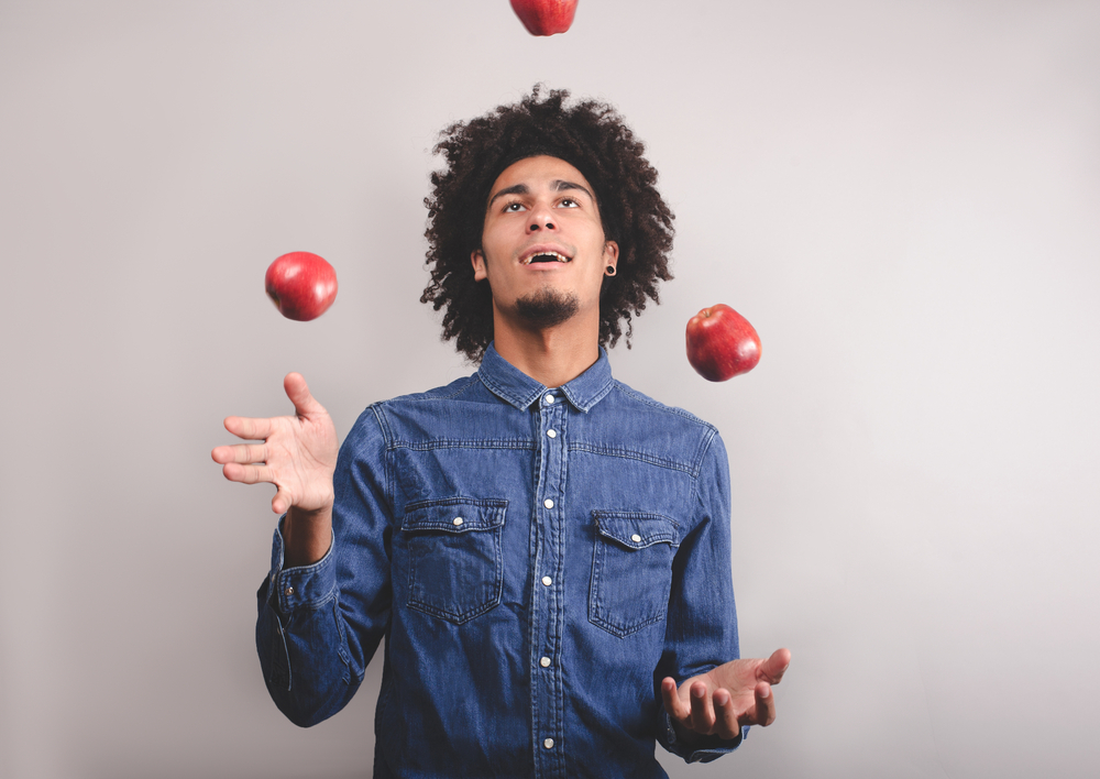juggling shutterstock_344261867