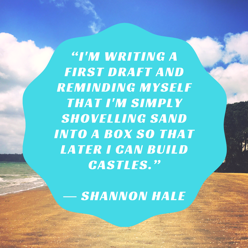 Sandcastle from Sand Shannon Hale Quote